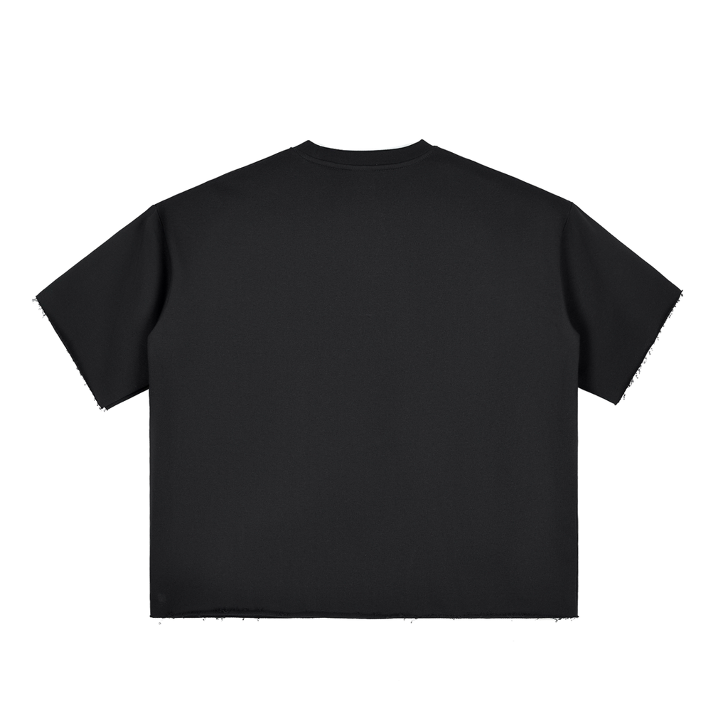 Raw edge shirt